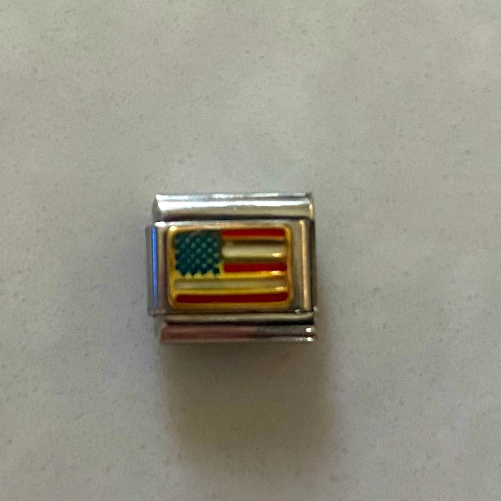 Classic Nomination Bracelet Link - American Flag